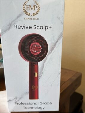 Empire Tech Revive Scalp+ Hair Scalp Massager in Red